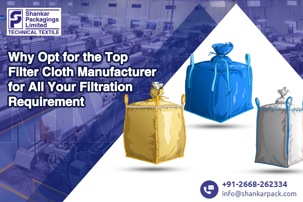 Why Opt for the Top Filter Cloth Manufacturer For All your Filtration Requirments 